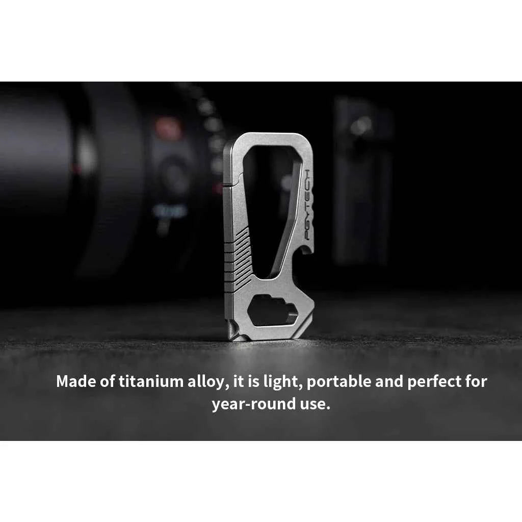 PGYTECH EDC Titanium Multifunction Carabiner Tool