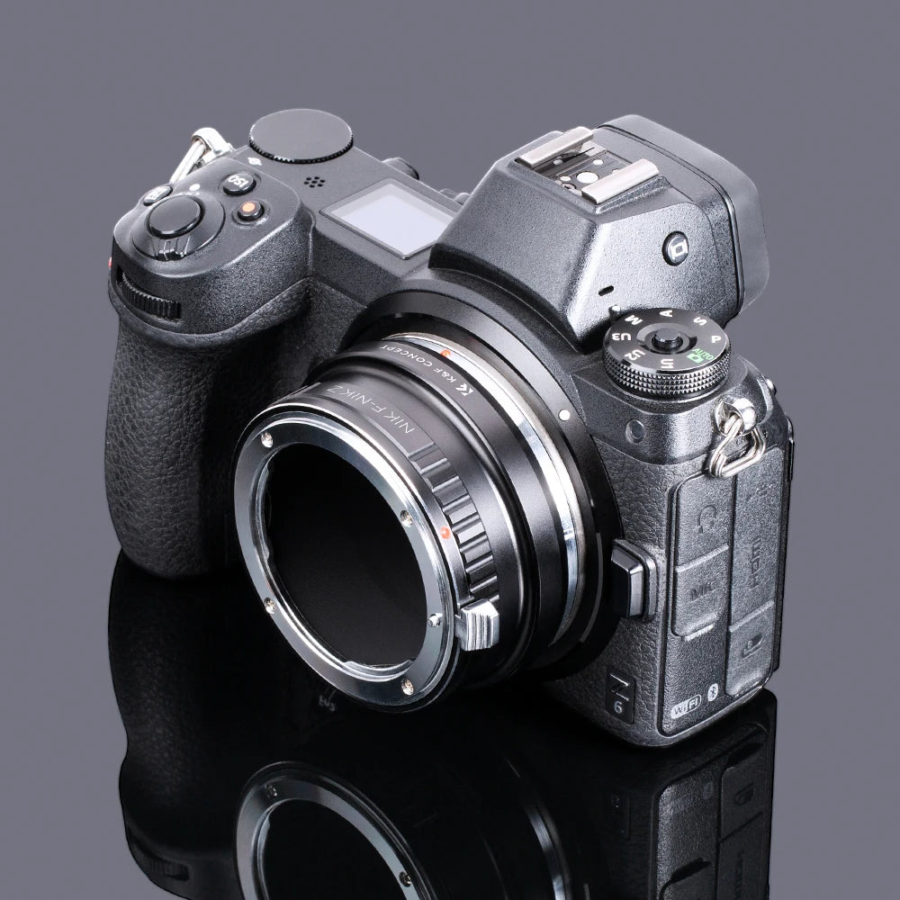 K&F Concept Lens Mount Adapter - Lens Olympus OM / Nikon Z Mount