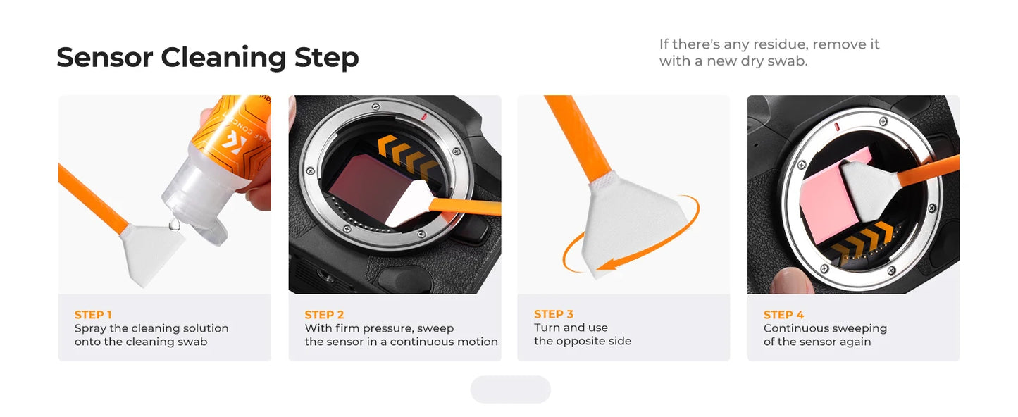 K&F Concept 25-in-1 Camera Sensor Cleaning Kit