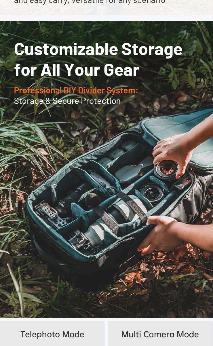 PGYTECH 2-in-1 Roller Camera Backpack