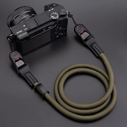 Quick Release Adjustable Climbing Rope Camera Strap