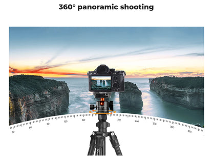 K&F Concept O234A1 Aluminium Travel Tripod