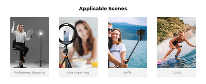 K&F MS24 175cm Phone Selfie Stick Tripod