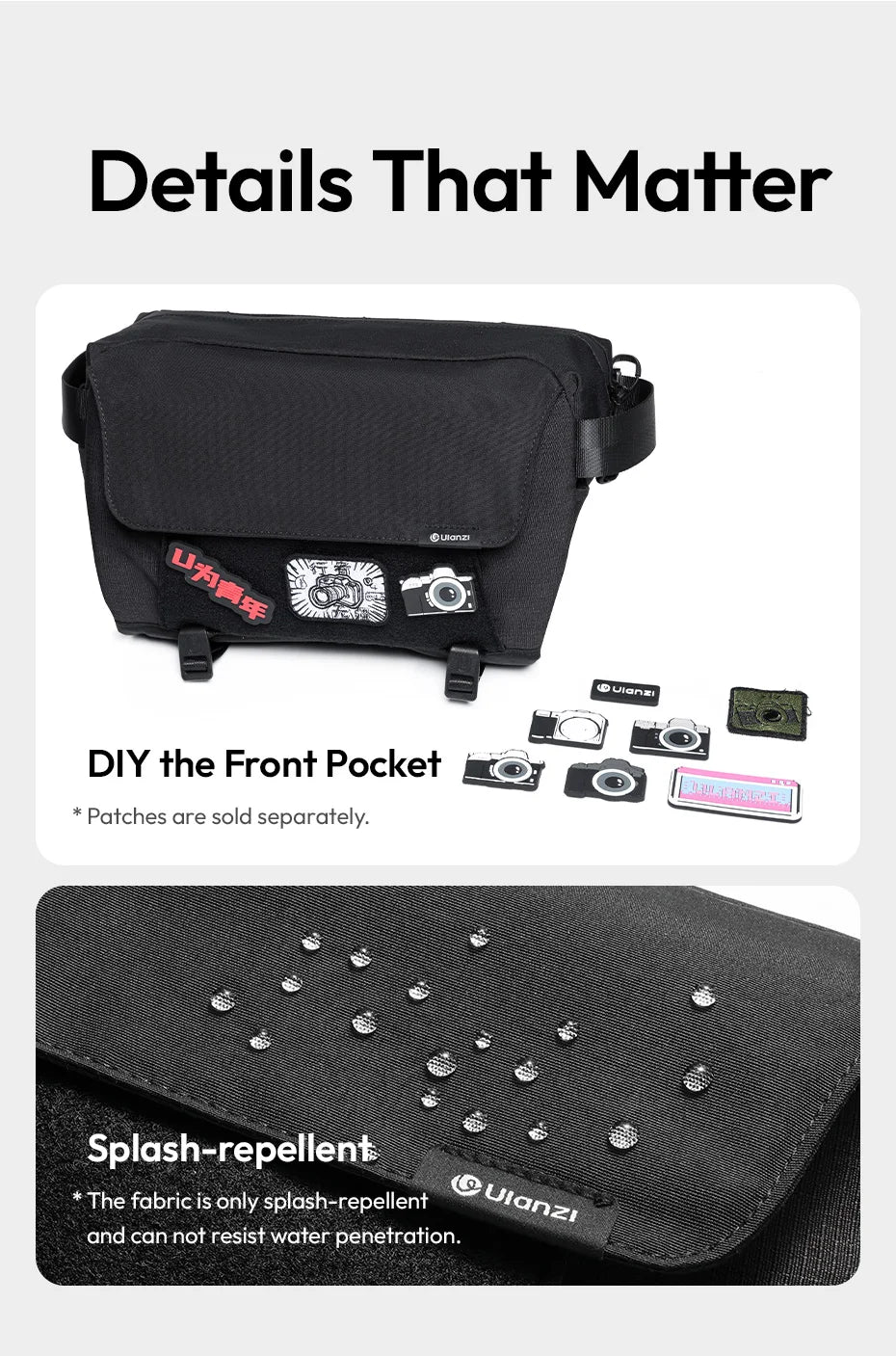 Ulanzi BP11 9L Camera Sling Bag