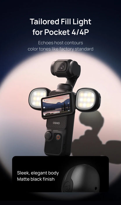 TELESIN Magnetic Mini Fill Light for DJI Osmo Pocket