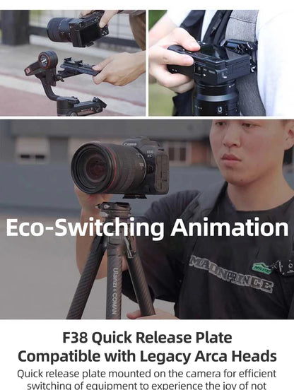 COMAN Zero F38 Carbon Fibre Travel Tripod