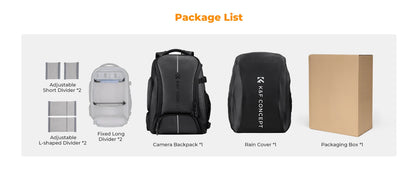 K&F Concept 25L Waterproof Camera Backpack