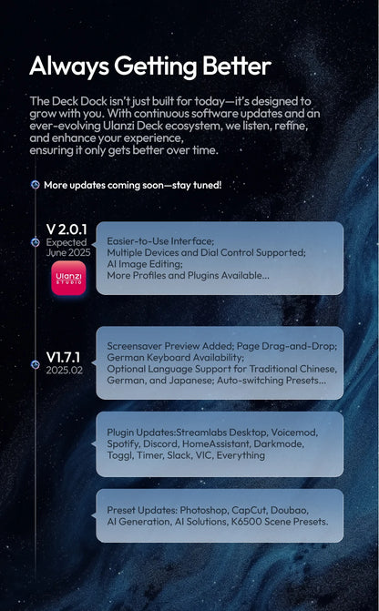 Ulanzi D200 / D200H Stream Controller