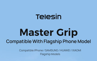 TELESIN Magnetic Smartphone Camera Grip with Remote