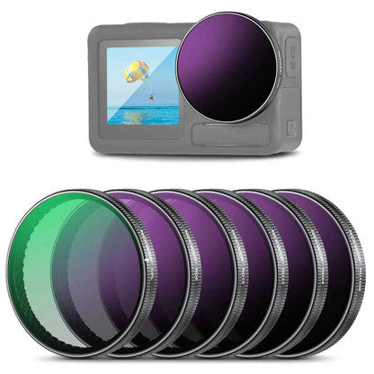 NEEWER ND/PL Filter Set for DJI Osmo Action Cameras