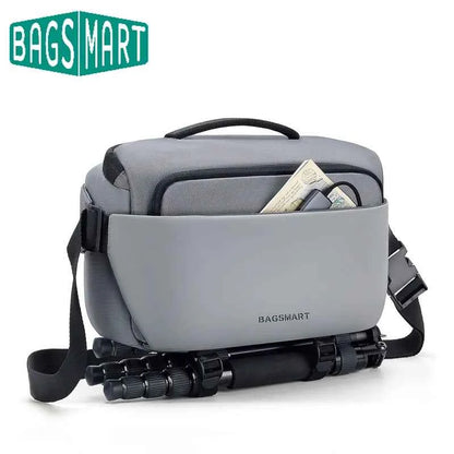 BAGSMART Camera Sling Bag with Tripod Holder