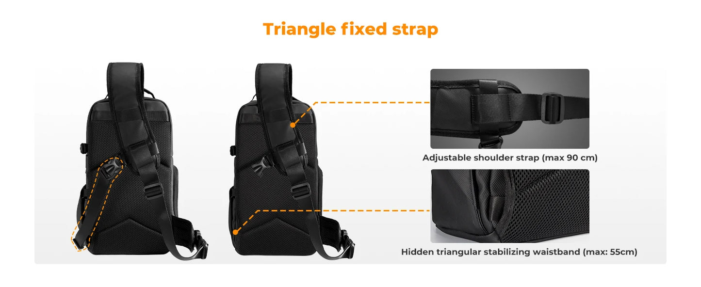 K&F Concept 10L Hardshell Camera Sling Bag