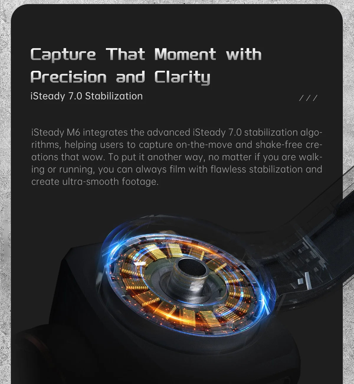 Hohem iSteady M6 Smartphone Gimbal Kit with AI Tracker