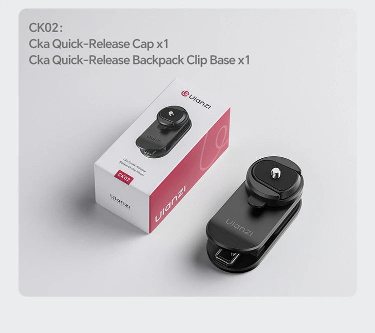 Ulanzi CK02 Backpack Clip Mount for DJI Osmo Pocket