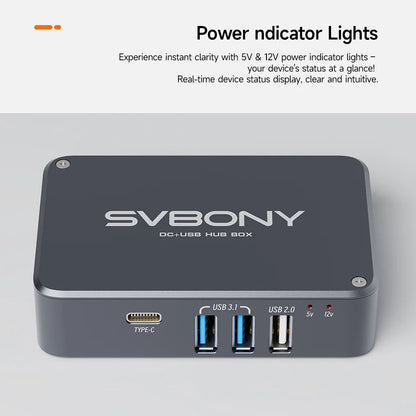 SVBONY SV241 Astronomy DC and USB Hub Box