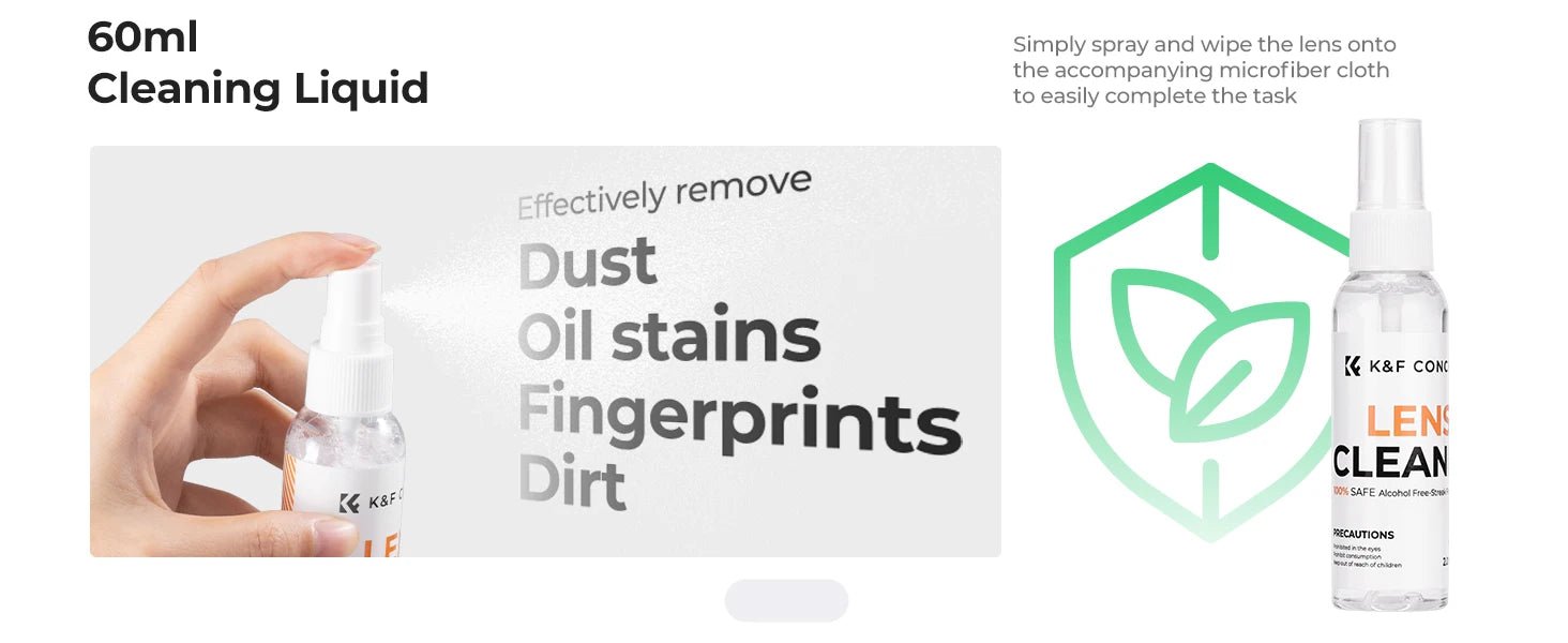 K&F Concept 25-in-1 Camera Sensor Cleaning Kit