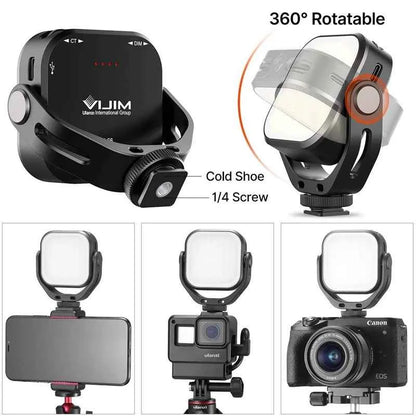 Ulanzi VIJIM VL66 Adjustable LED Video Light