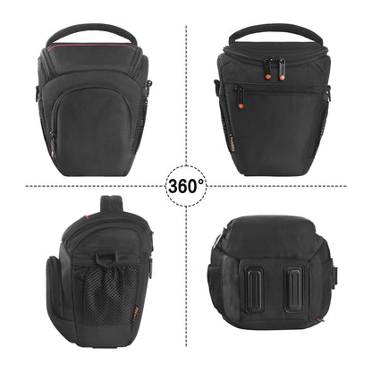 FOSOTO FT-R5 DSLR Shoulder Camera Bag with Rain Cover