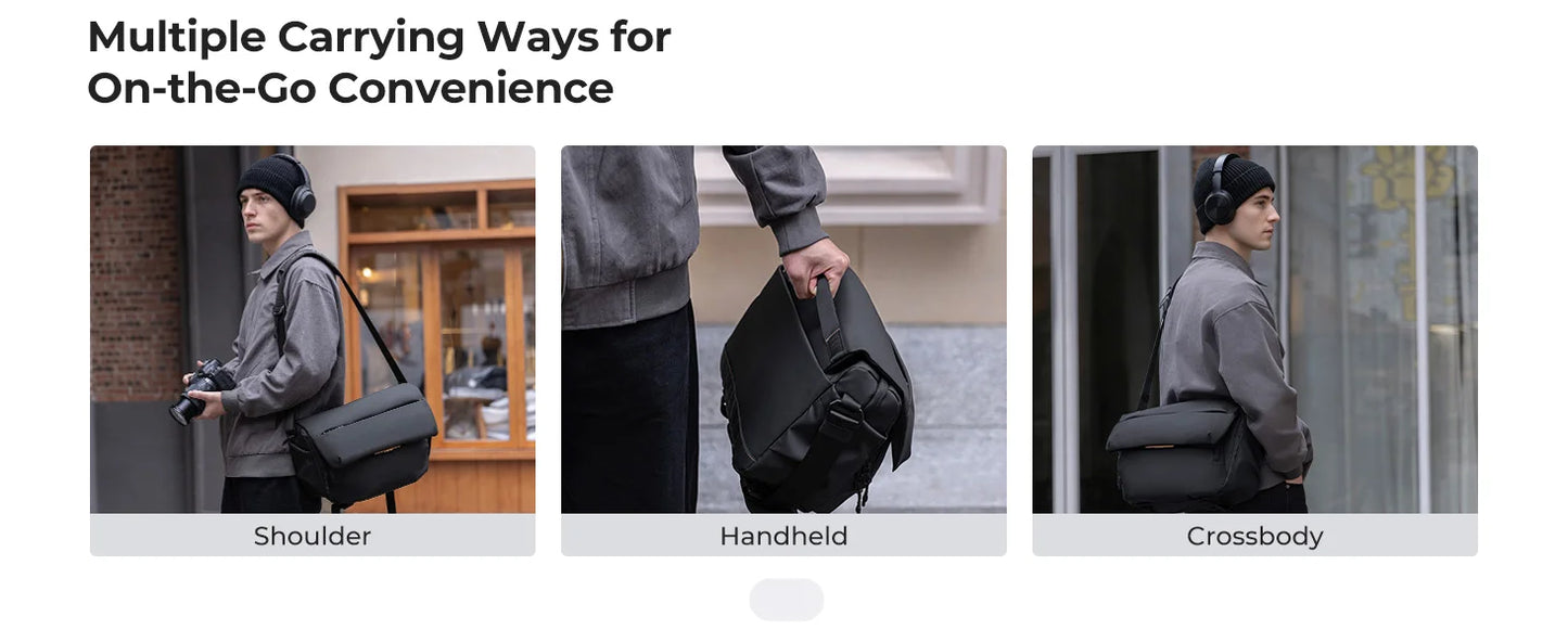 K&F Concept 15L Camera Sling Bag for DSLR & Mirrorless Cameras