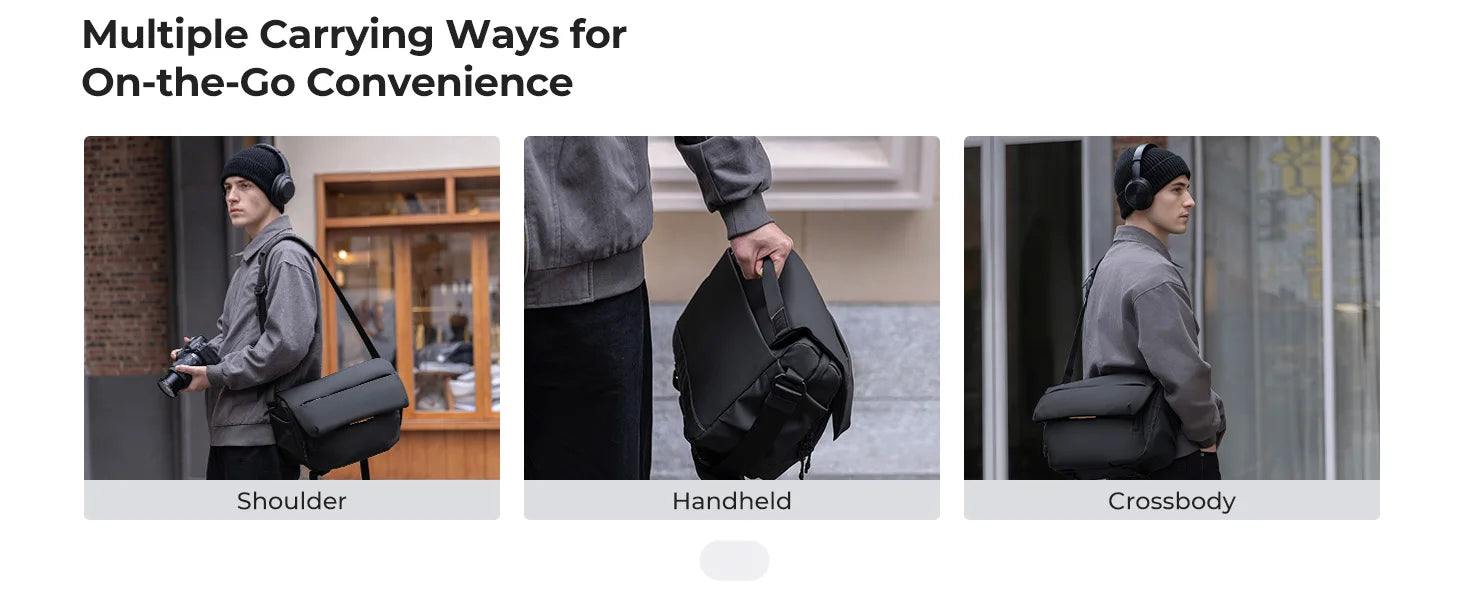 K&F Concept 15L Camera Sling Bag for DSLR & Mirrorless Cameras