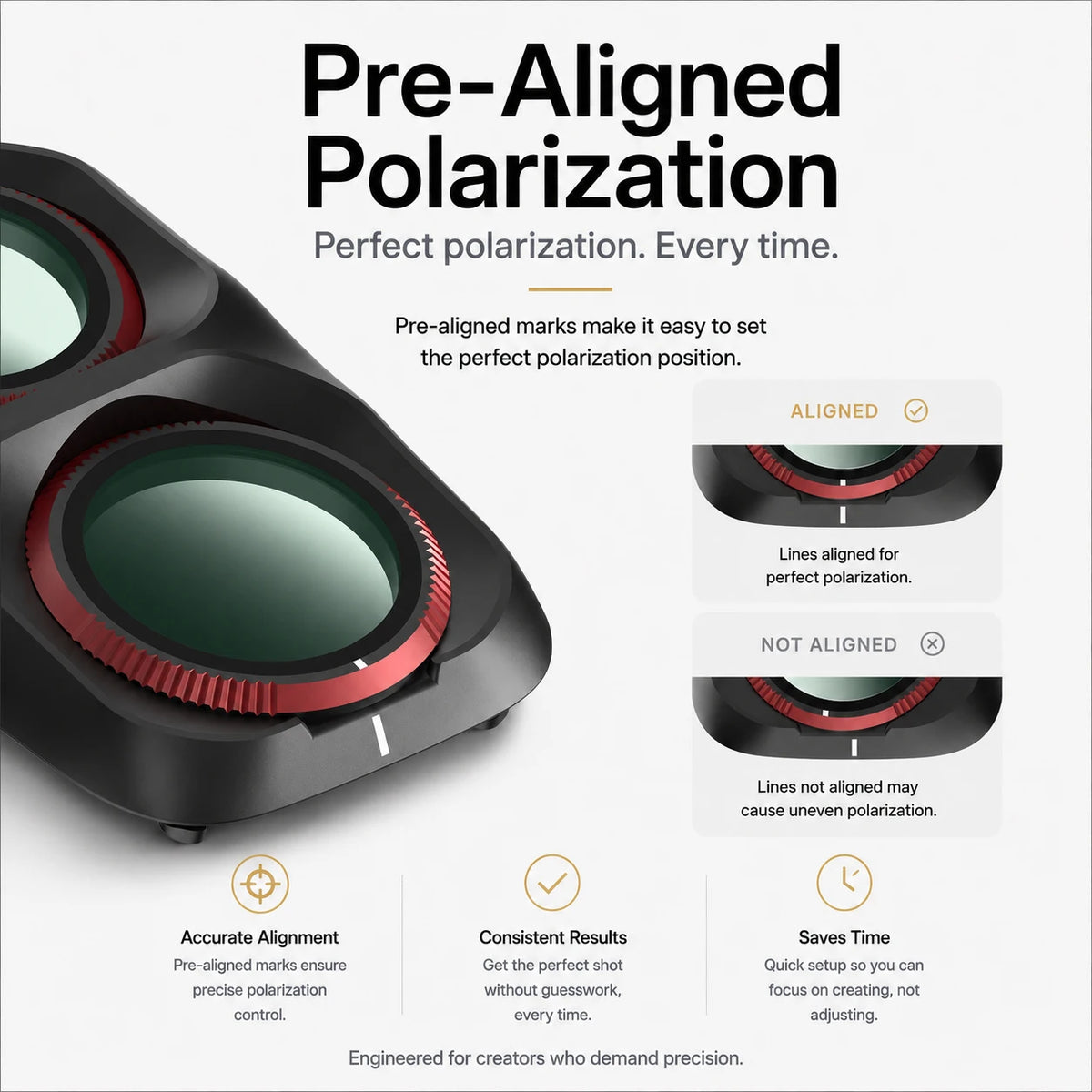 Freewell Filter Kits for DJI Osmo Pocket 4P