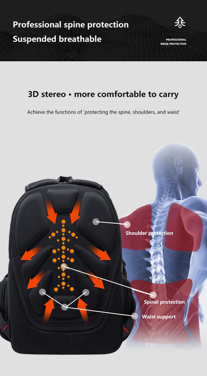 Water-Resistant 17–20-inch Laptop Travel Backpack