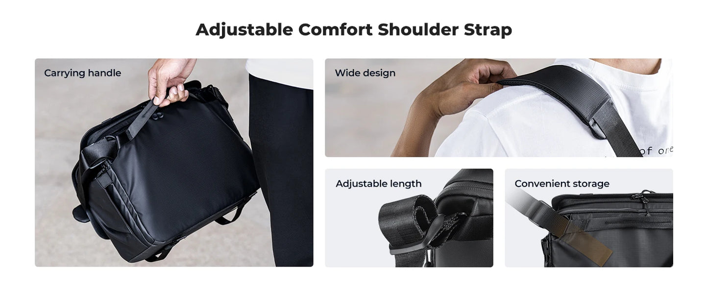 K&F 10L Camera Sling Bag with Tripod Holder