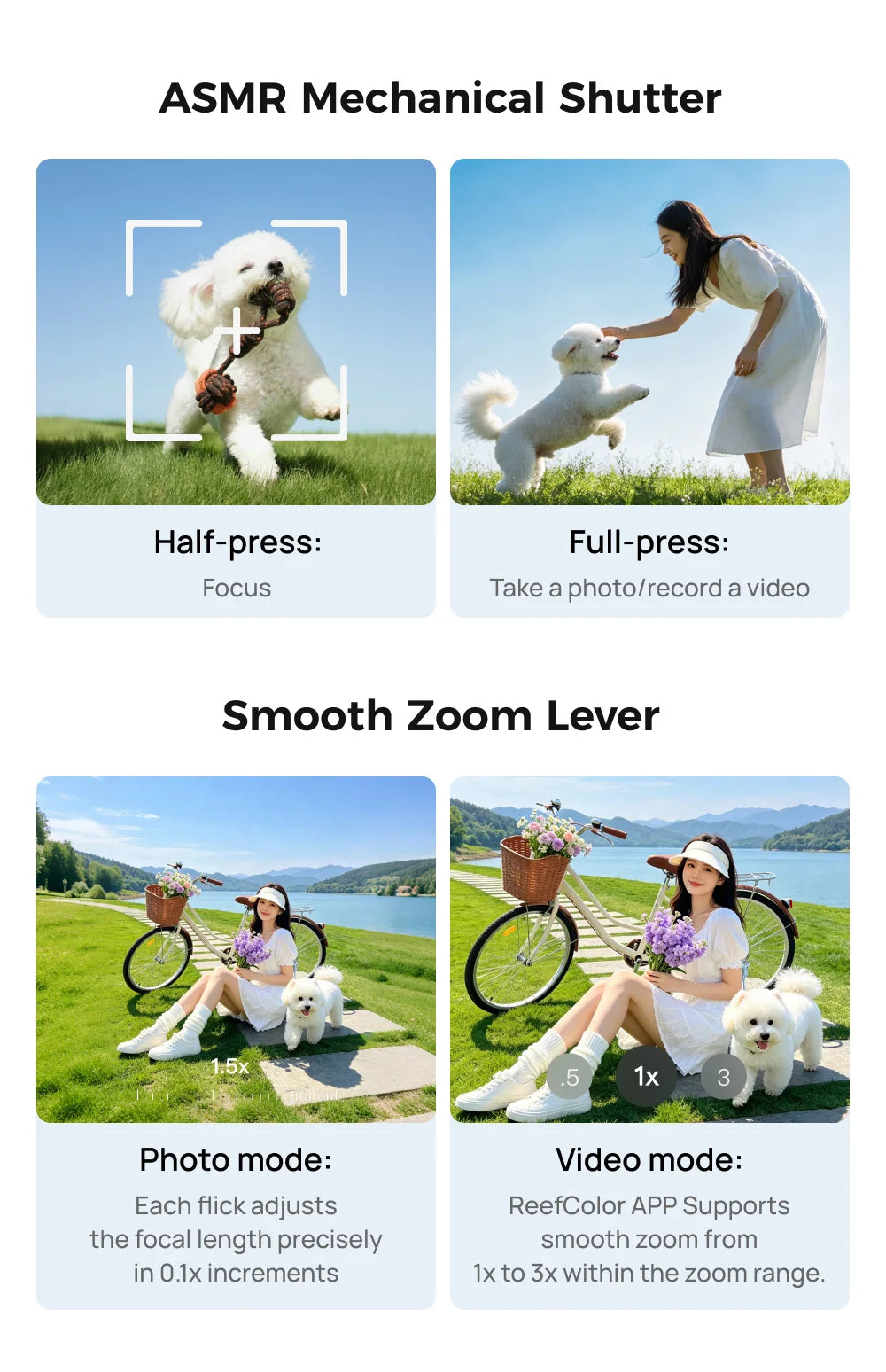 TELESIN Magnetic Smartphone Camera Grip with Remote