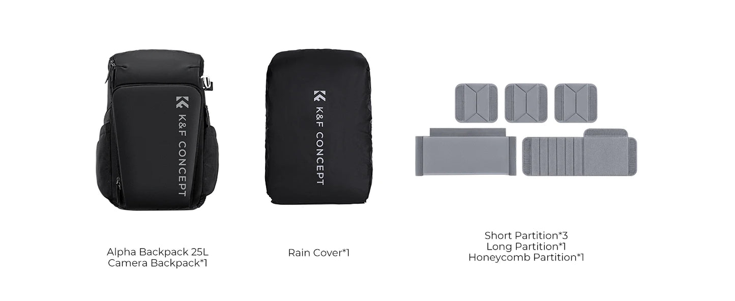 K&F Concept 25L Professional Camera Backpack