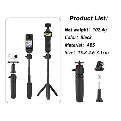 Flymile Action Camera Selfie Stick & Mini Tripod