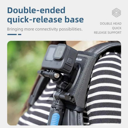 TELESIN 360° Rotating Backpack Strap Camera Mount