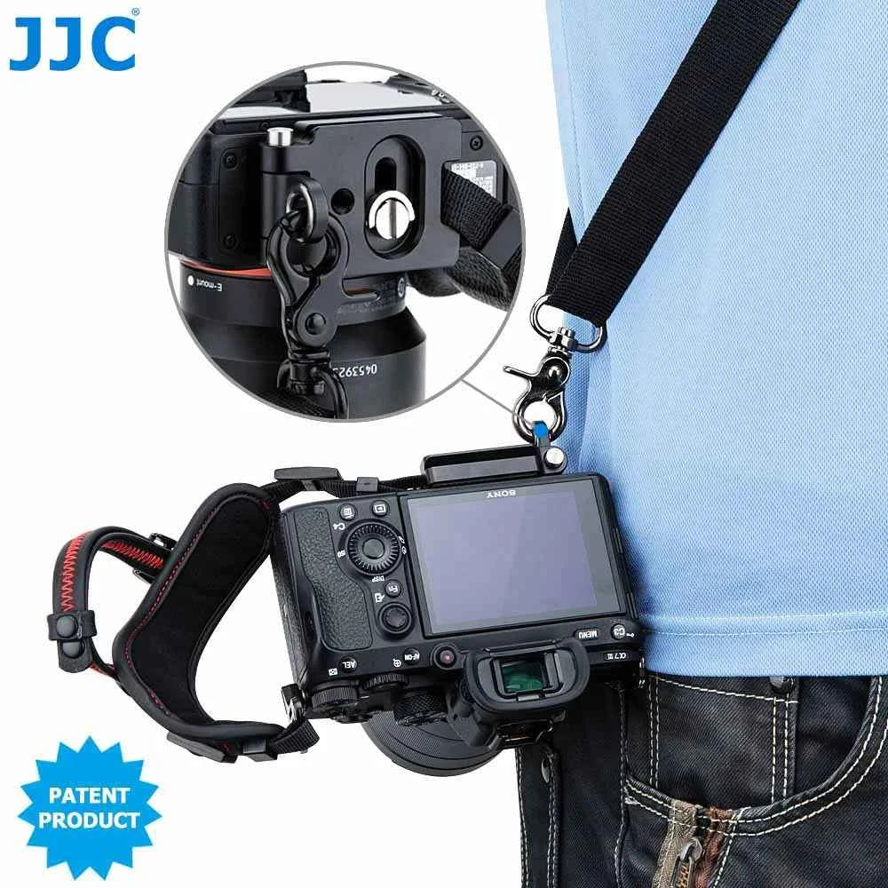 JJC Deluxe Mirrorless Camera Hand Grip Strap with Arca-Swiss Plate