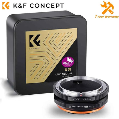 K&F Concept Canon FD/FL to Sony E Lens Mount Adapter