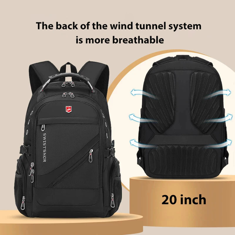 Water-Resistant 17–20-inch Laptop Travel Backpack