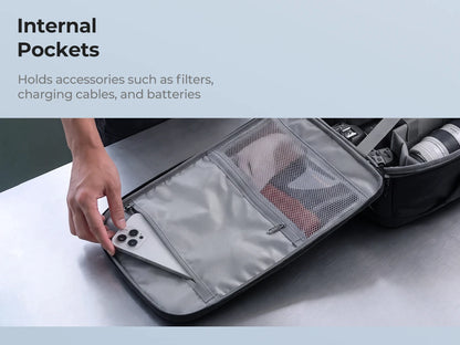 K&F 22L Hardshell Drone Camera Backpack