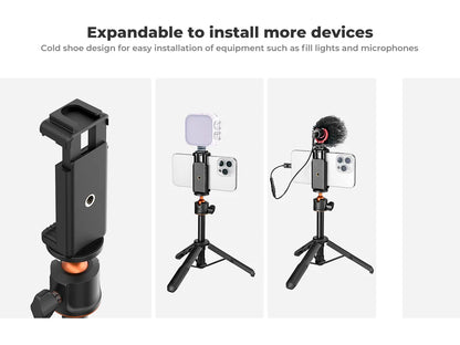 K&F MS11 60cm 3-in-1 Selfie Stick Desktop Tripod