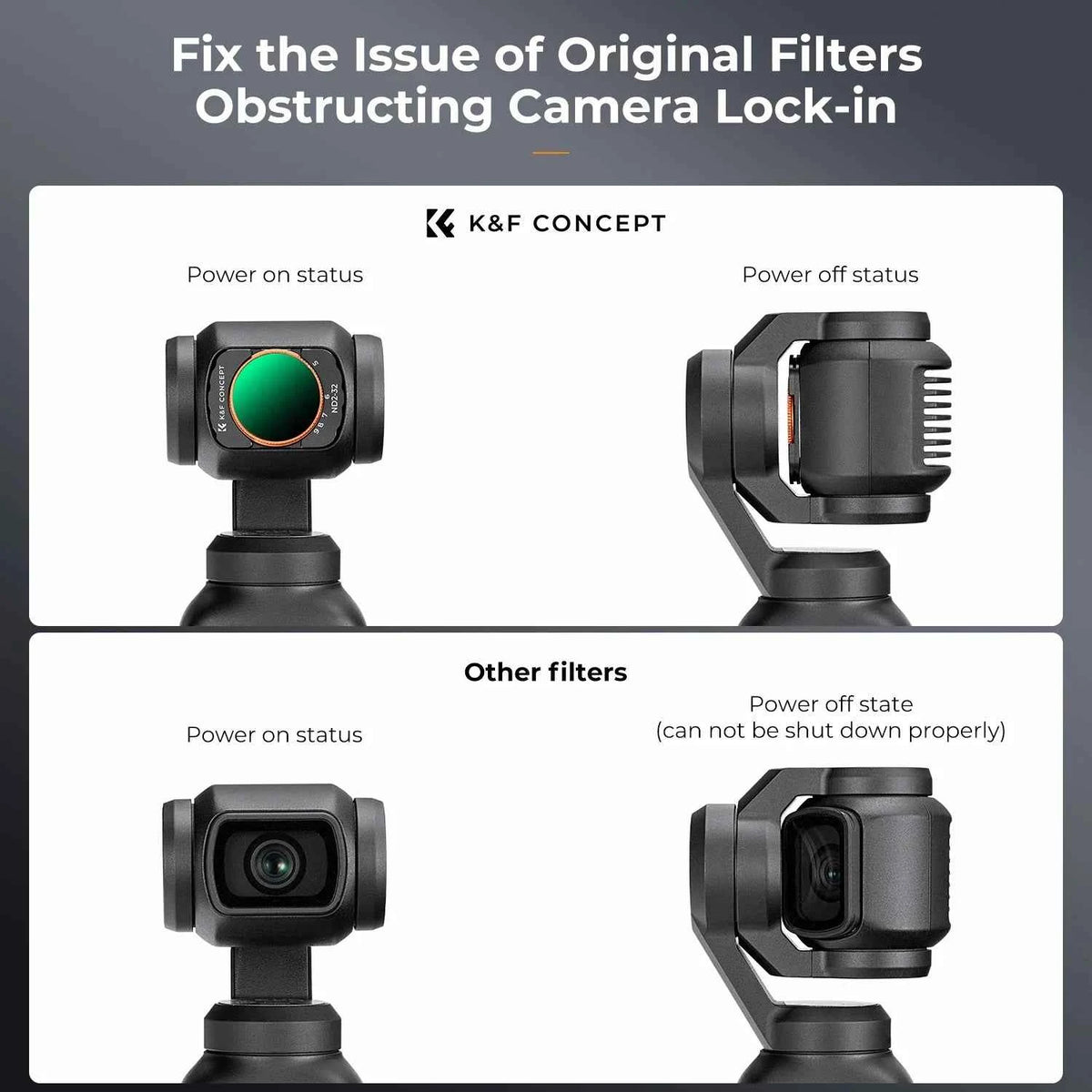 K&F Concept Action Camera Filter