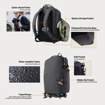 PGYTECH OneGo Lite Camera Backpack 12L/16L/22L
