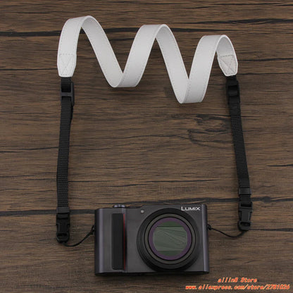 Camera Hub Essentials PU Leather Compact Camera Neck Strap