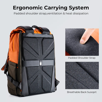 K&F 20L Camera Backpack for 15.6-inch Laptop