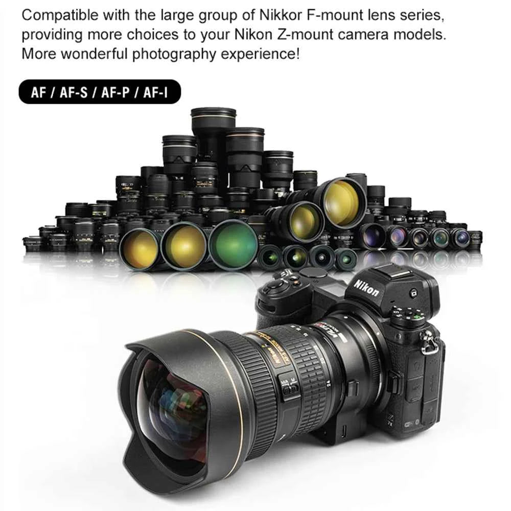 VILTROX NF-Z Nikon F to Nikon Z Autofocus Lens Adapter