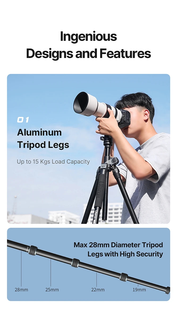 Ulanzi MT-59 Professional Overhead Camera Tripod