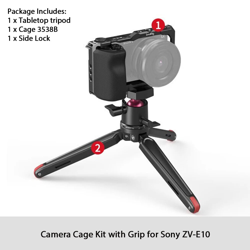 SmallRig 3538B Camera Cage Kits for Sony ZV-E10