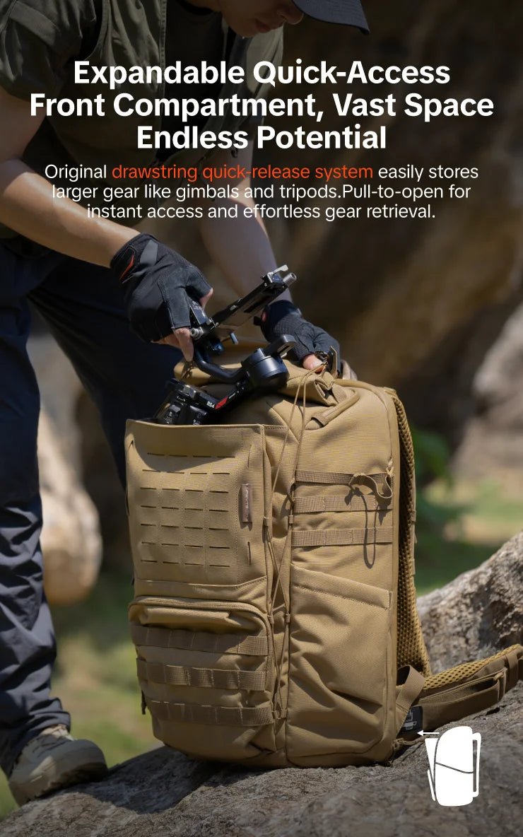 PGYTECH OneMo Tactical Camera Backpack