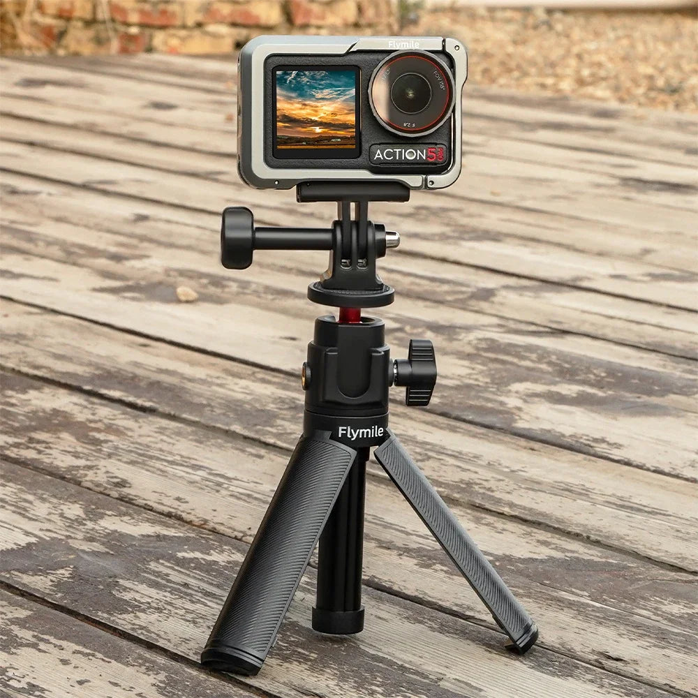 Flymile Extendable Selfie Stick Tripod for Action Cameras