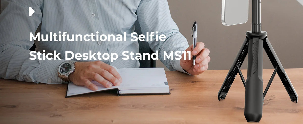 K&F MS11 60cm 3-in-1 Selfie Stick Desktop Tripod