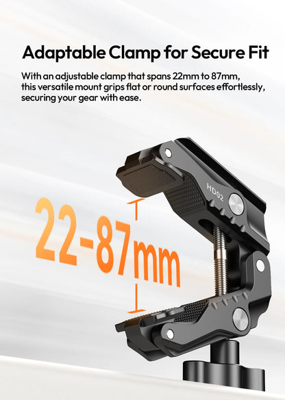 Ulanzi HD02 10-Inch Magic Arm Kit with Super Clamp