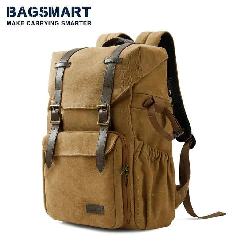 BAGSMART Waterproof Camera Backpack with Tripod Holder