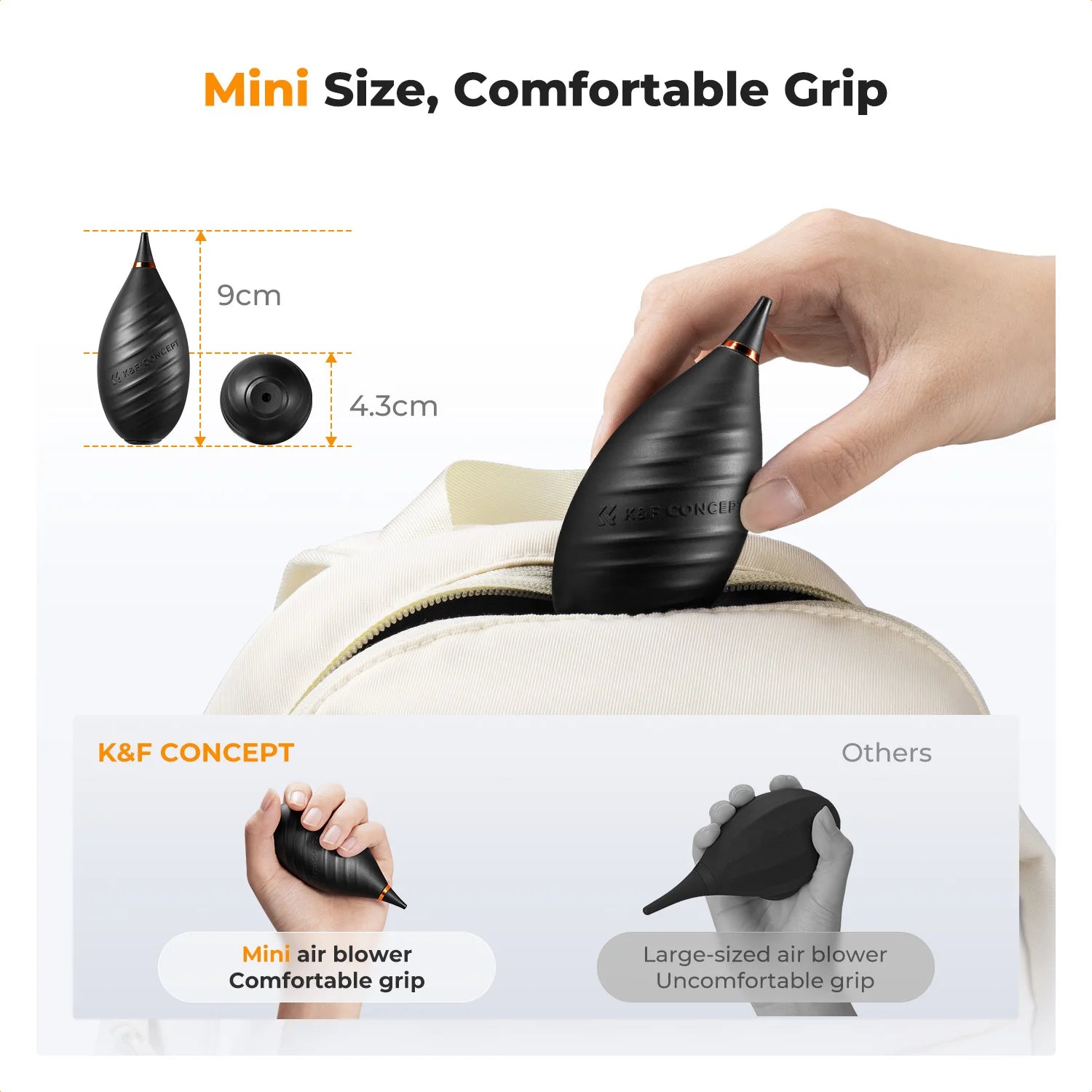 K&F Concept Mini Silicone Air Dust Blower