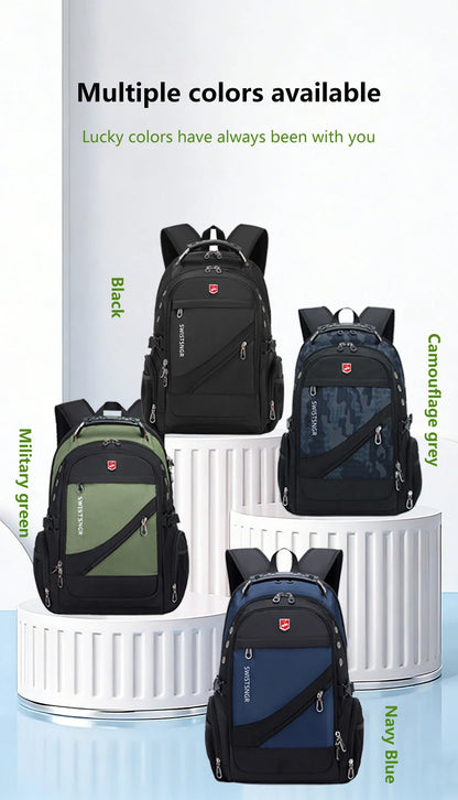 Water-Resistant 17–20-inch Laptop Travel Backpack